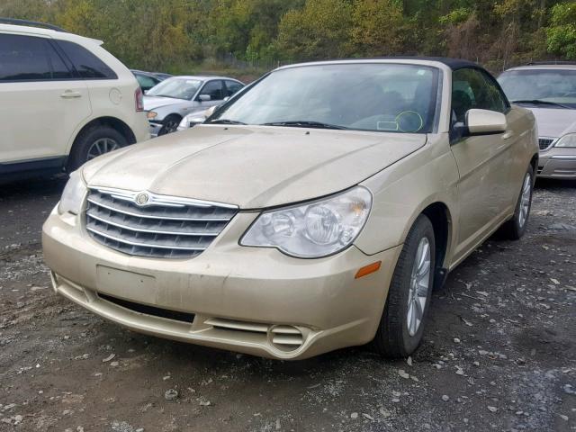 1C3BC5ED5AN142913 - 2010 CHRYSLER SEBRING TO GOLD photo 2