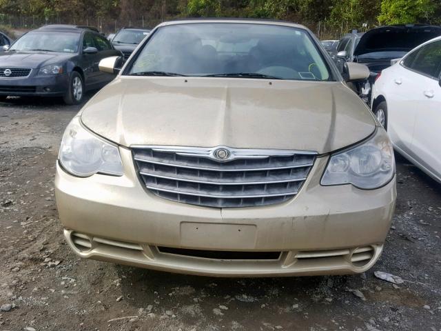 1C3BC5ED5AN142913 - 2010 CHRYSLER SEBRING TO GOLD photo 9