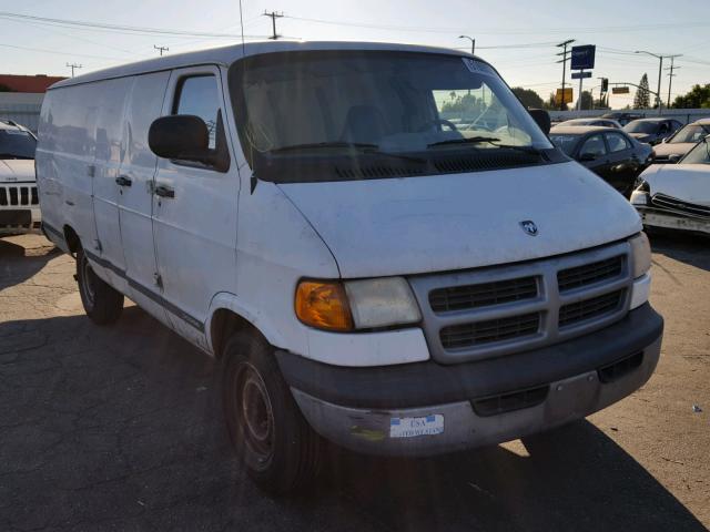 2B7JB21Z6XK524382 - 1999 DODGE RAM VAN B2 WHITE photo 1