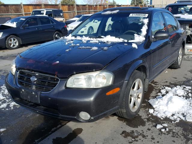 JN1CA31A71T108377 - 2001 NISSAN MAXIMA GXE GRAY photo 2