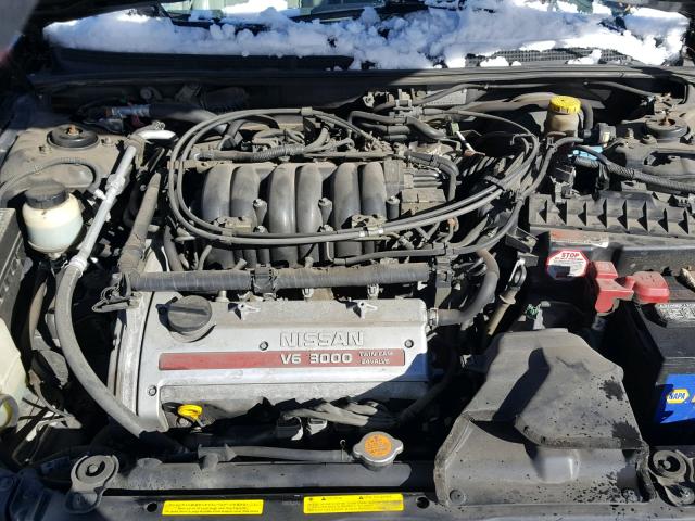 JN1CA31A71T108377 - 2001 NISSAN MAXIMA GXE GRAY photo 7