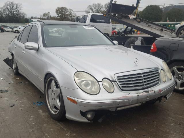 WDBUF65J85A702930 - 2005 MERCEDES-BENZ E 320 SILVER photo 1