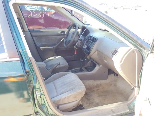 2HGEJ6613XH514633 - 1999 HONDA CIVIC BASE Yaşıl foto 5