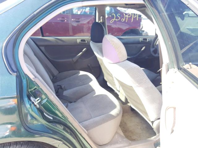 2HGEJ6613XH514633 - 1999 HONDA CIVIC BASE Yaşıl foto 6