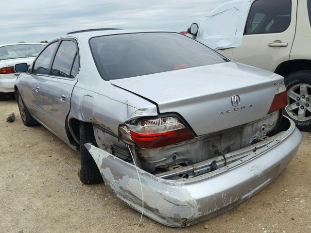 19UUA56683A064522 - 2003 ACURA 3.2TL SILVER photo 3