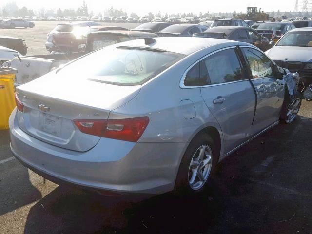 1G1ZB5ST8GF295659 - 2016 CHEVROLET MALIBU LS SILVER photo 4