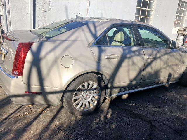 1G6DH5E53D0156912 - 2013 CADILLAC CTS LUXURY SILVER photo 3