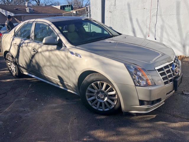 1G6DH5E53D0156912 - 2013 CADILLAC CTS LUXURY SILVER photo 4