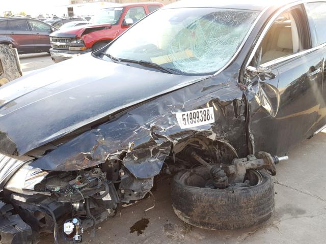 1LNHM94RX9G615983 - 2009 LINCOLN MKS BLACK photo 9