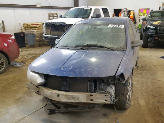 1G8AZ55F86Z168603 - 2006 SATURN ION LEVEL BLUE photo 2