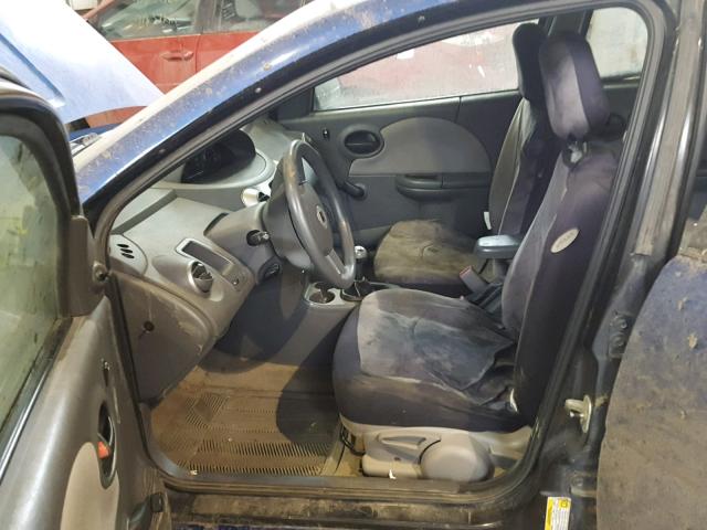 1G8AZ55F86Z168603 - 2006 SATURN ION LEVEL BLUE photo 5