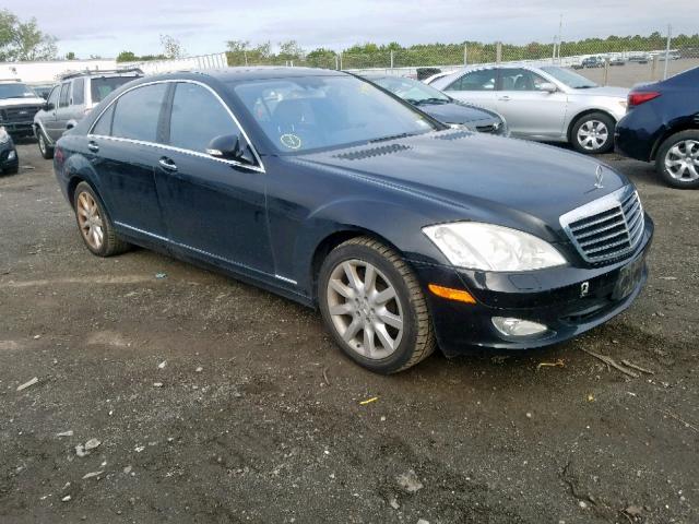 WDDNG71X67A082798 - 2007 MERCEDES-BENZ S 550 BLACK photo 1