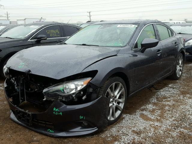 JM1GJ1W62E1140355 - 2014 MAZDA 6 GRAND TO GRAY photo 2