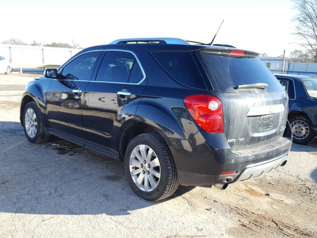 2CNFLGE5XB6405576 - 2011 CHEVROLET EQUINOX LT BLACK photo 3