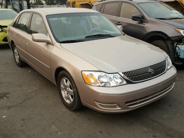 4T1BF28B2YU032148 - 2000 TOYOTA AVALON XL TAN photo 1