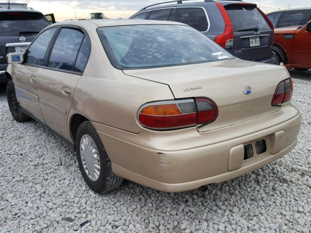 1G1ND52FX4M600038 - 2004 CHEVROLET CLASSIC TAN photo 3