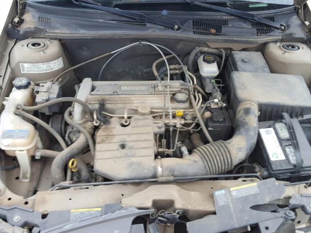 1G1ND52FX4M600038 - 2004 CHEVROLET CLASSIC TAN photo 7