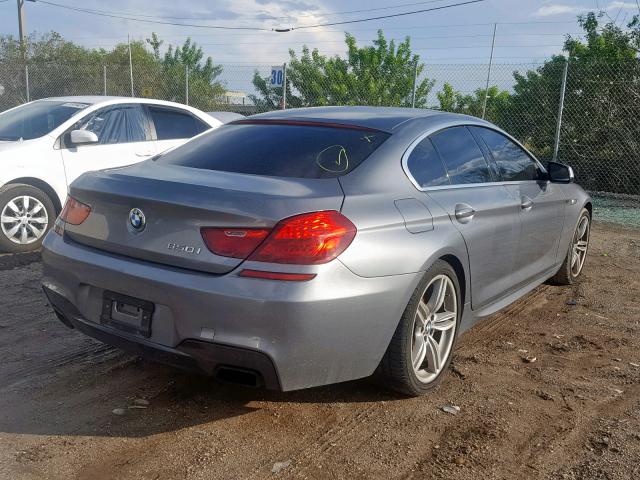 WBA6B2C51DD128234 - 2013 BMW 650 I GRAY photo 4