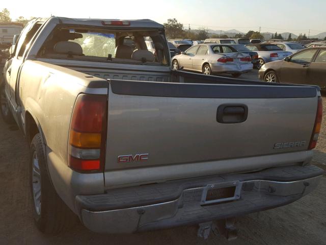 2GTEC19T031392311 - 2003 GMC NEW SIERRA SILVER photo 3