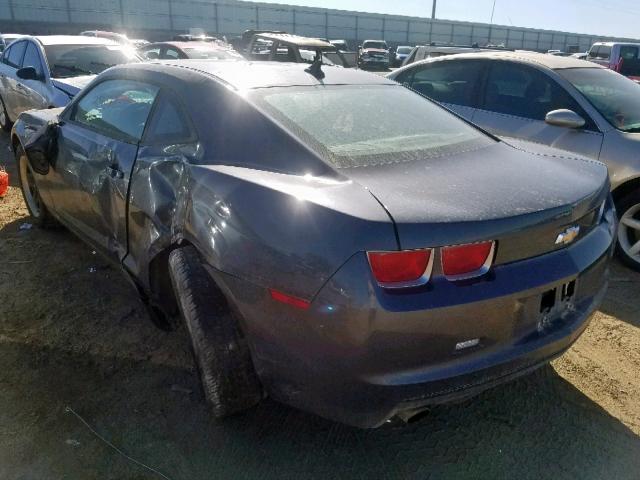 2G1FA1EV2A9202842 - 2010 CHEVROLET CAMARO LS BLACK photo 3