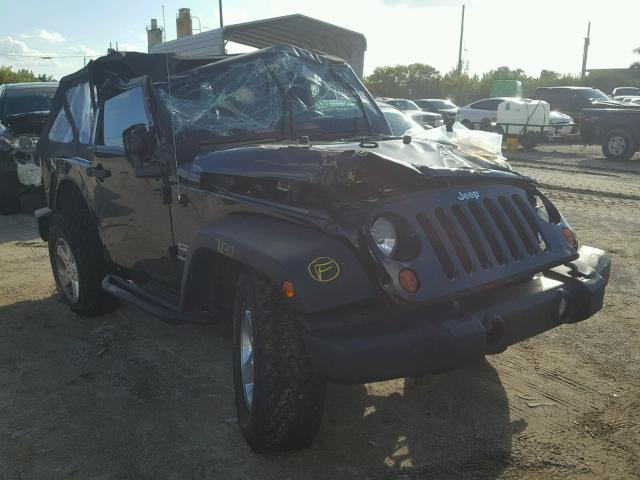 1C4AJWAG8CL215693 - 2012 JEEP WRANGLER S GREEN photo 1