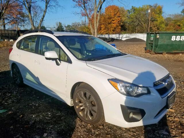 JF1GPAR6XD2891034 - 2013 SUBARU IMPREZA SP WHITE photo 1