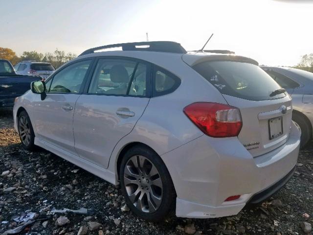 JF1GPAR6XD2891034 - 2013 SUBARU IMPREZA SP WHITE photo 3