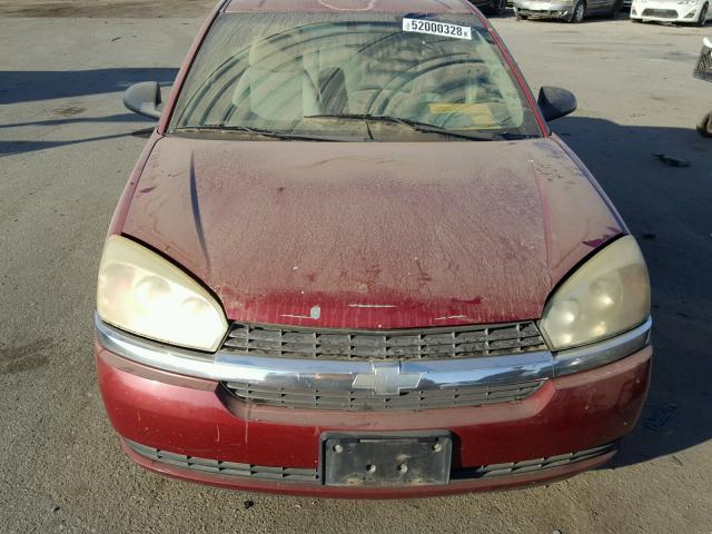 1G1ZT54884F108762 - 2004 CHEVROLET MALIBU LS 勃艮第红 照片 9