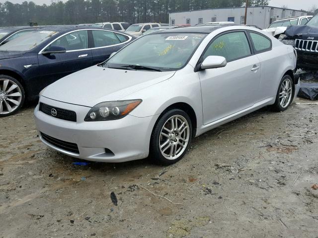 JTKDE3B75A0308340 - 2010 TOYOTA SCION TC 银色 照片 2