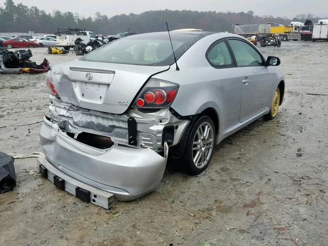 JTKDE3B75A0308340 - 2010 TOYOTA SCION TC 银色 照片 4