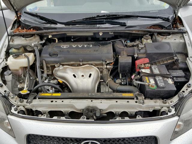 JTKDE3B75A0308340 - 2010 TOYOTA SCION TC 银色 照片 7