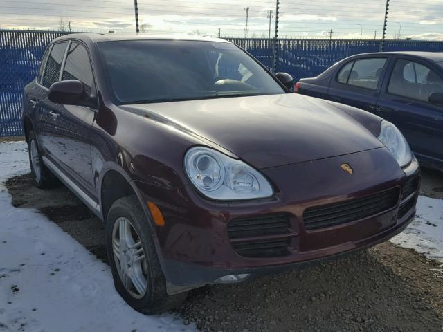 WP1AB29P44LA61669 - 2004 PORSCHE CAYENNE S MAROON photo 1