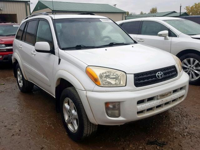 JTEHH20V620151040 - 2002 TOYOTA RAV4 WHITE photo 1