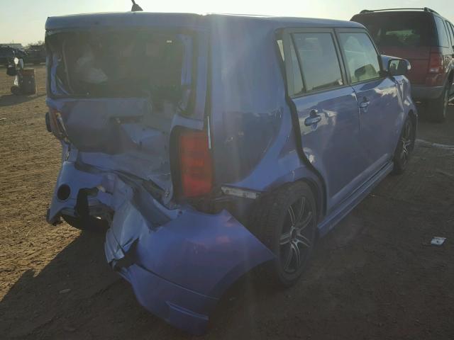 JTLZE4FE6A1116242 - 2010 TOYOTA SCION XB Көк фото 4