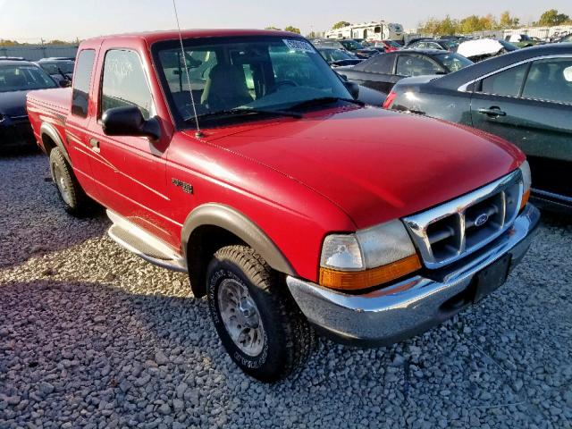 1FTZR15X9XPB80699 - 1999 FORD RANGER SUP RED photo 1