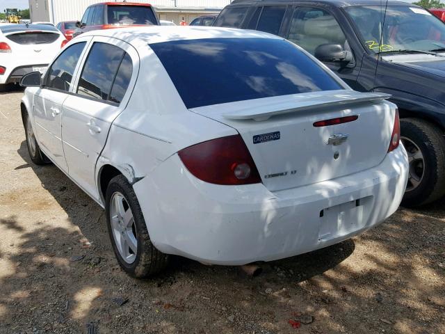 1G1AL55F067772917 - 2006 CHEVROLET COBALT LT WHITE photo 3