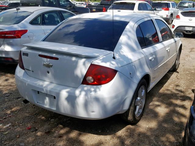 1G1AL55F067772917 - 2006 CHEVROLET COBALT LT WHITE photo 4