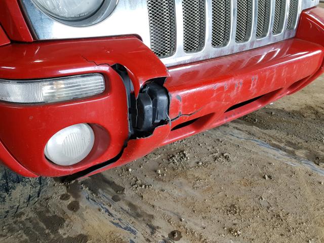 1J4GL58KX3W712116 - 2003 JEEP LIBERTY LI RED photo 9