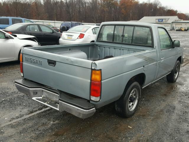 1N6SD11S5PC386553 - 1993 NISSAN TRUCK SHOR GRAY photo 4