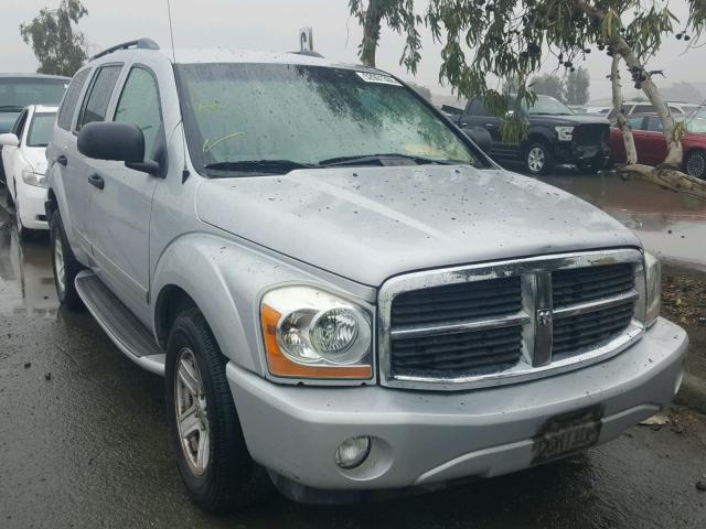 1D4HB48D04F181585 - 2004 DODGE DURANGO SL SILVER photo 1