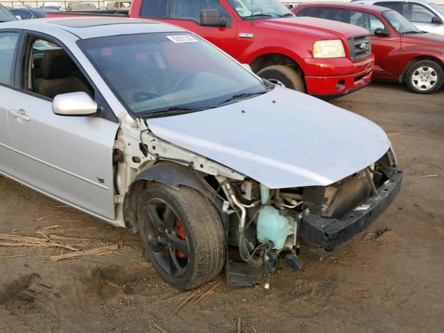 1YVHP80D845N66006 - 2004 MAZDA 6 S SILVER photo 9