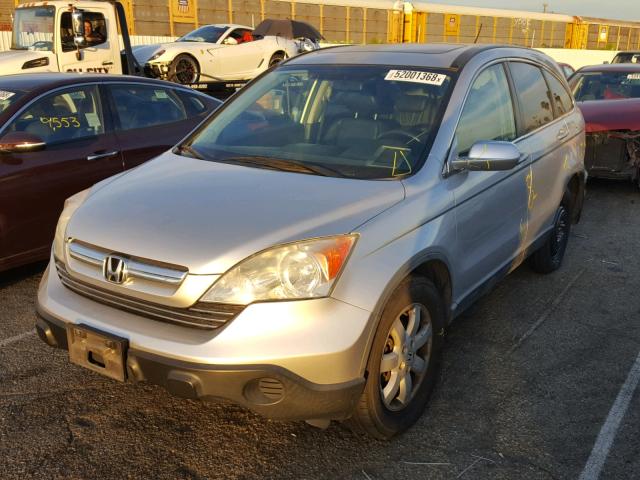 5J6RE38719L009257 - 2009 HONDA CR-V EXL SILVER photo 2