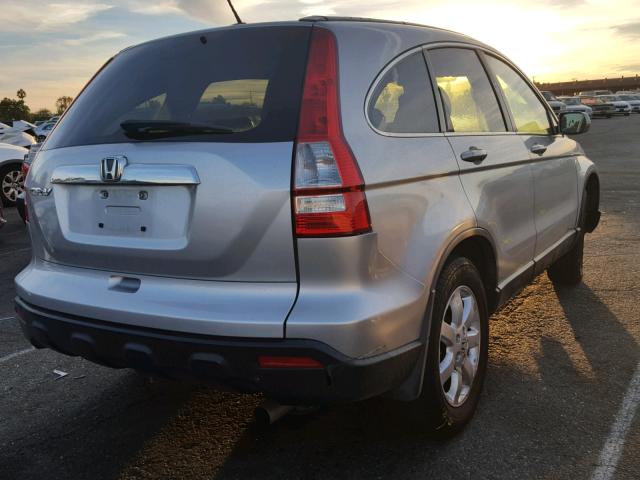 5J6RE38719L009257 - 2009 HONDA CR-V EXL SILVER photo 4