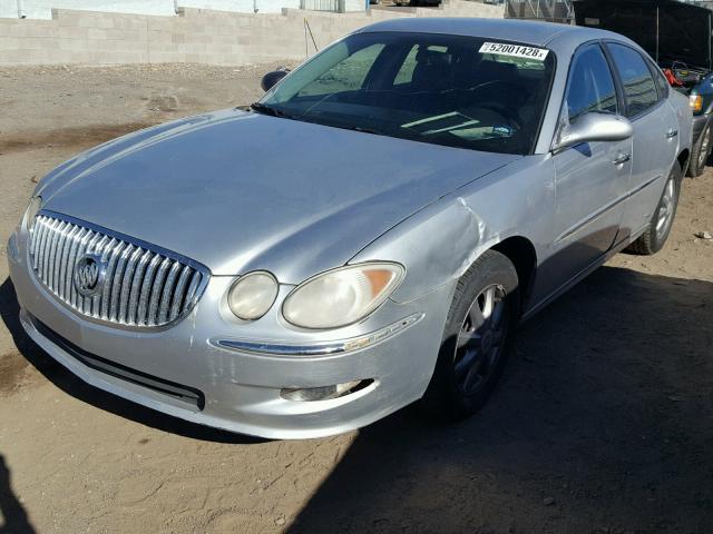 2G4WD582891242906 - 2009 BUICK LACROSSE C SILVER photo 2