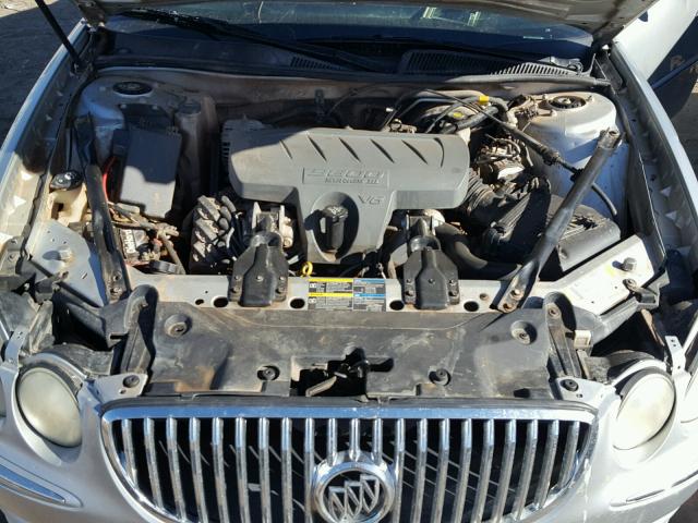 2G4WD582891242906 - 2009 BUICK LACROSSE C SILVER photo 7