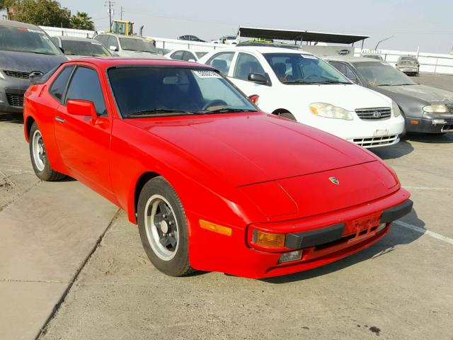 WP0AA0943DN453934 - 1983 PORSCHE 944 RED photo 1