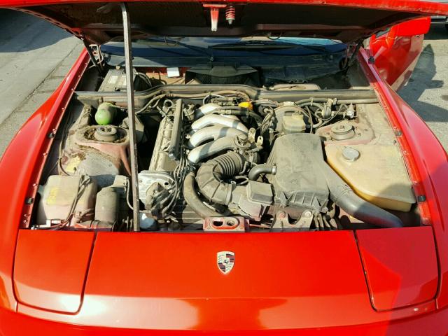 WP0AA0943DN453934 - 1983 PORSCHE 944 RED photo 7