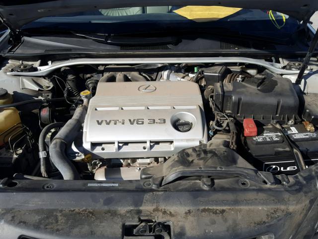 JTHBA30GX45049590 - 2004 LEXUS ES 330 GRAY photo 7