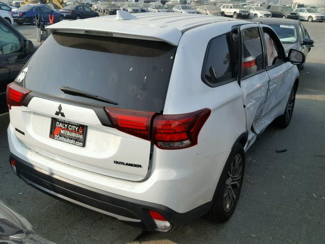 JA4AD2A30HZ017203 - 2017 MITSUBISHI OUTLANDER WHITE photo 4