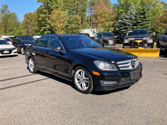 WDDGF4HB6DR295655 - 2013 MERCEDES-BENZ C 250 BLACK photo 2